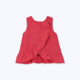 Blusa Camelia roja rayas