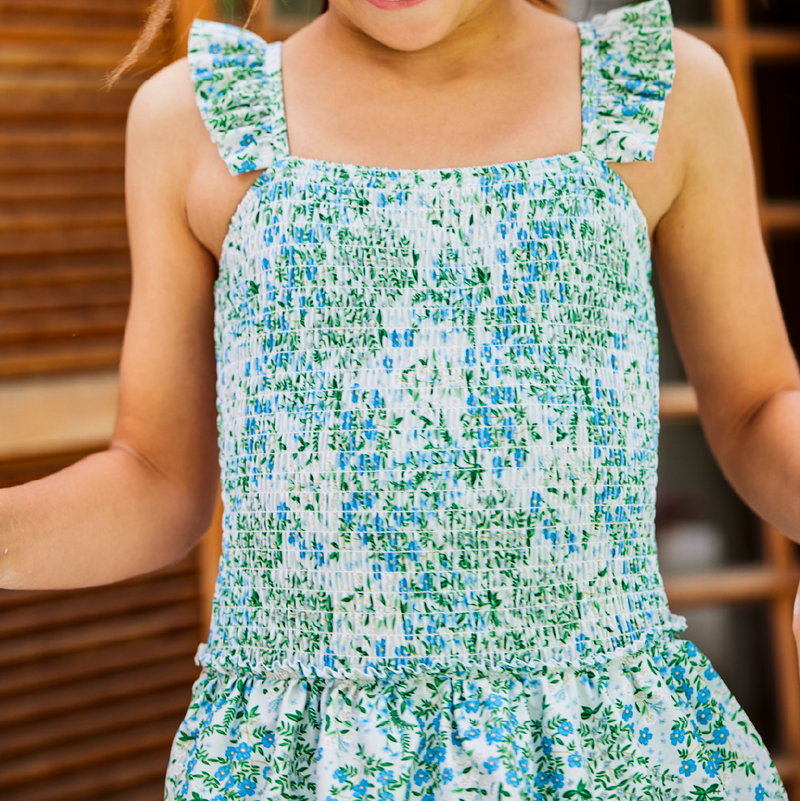 Traje de baño falda verde