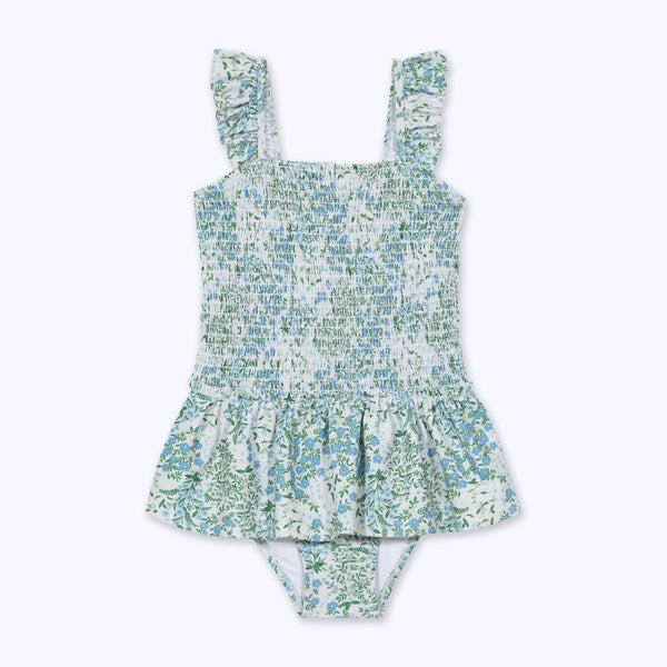 Traje de baño falda verde